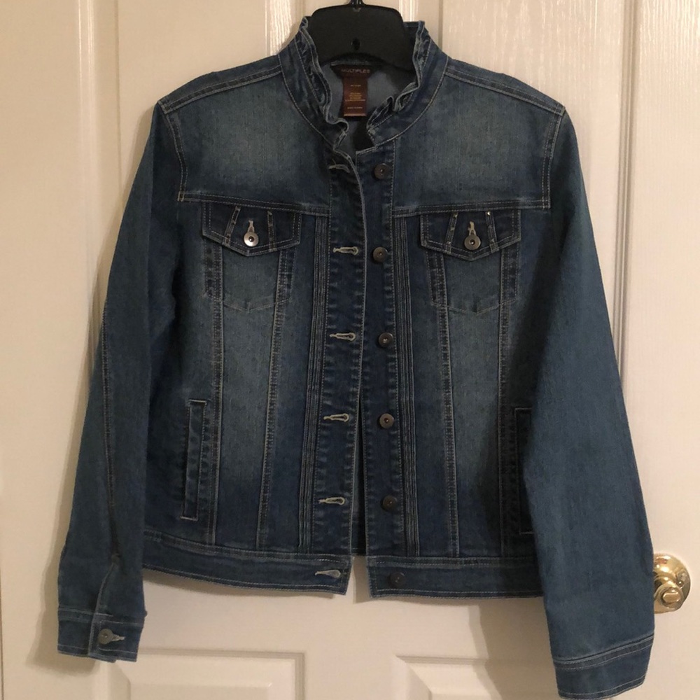 Multiples Blue Jean Jacket - image 1